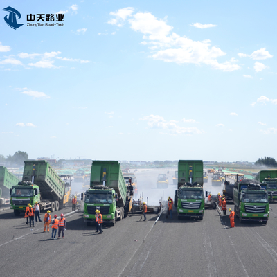 Asphalt Modifier Anti Rutting Additive สำหรับ Bus Lanes Airport Runway