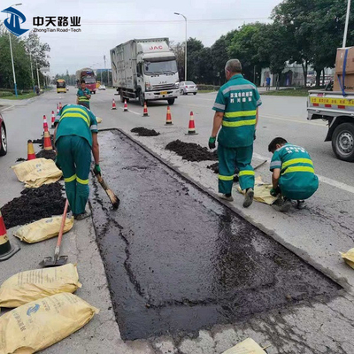 ไม่มีการผสม 25 กก. 45lb Cold Asphalt Driveway Repair Crack Filler สำหรับ Pothole