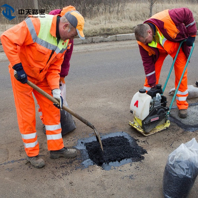 การบำรุงรักษาถนน Cold Tar Mix เครื่องทำความร้อน Cold Patch Asphalt Patch Repair